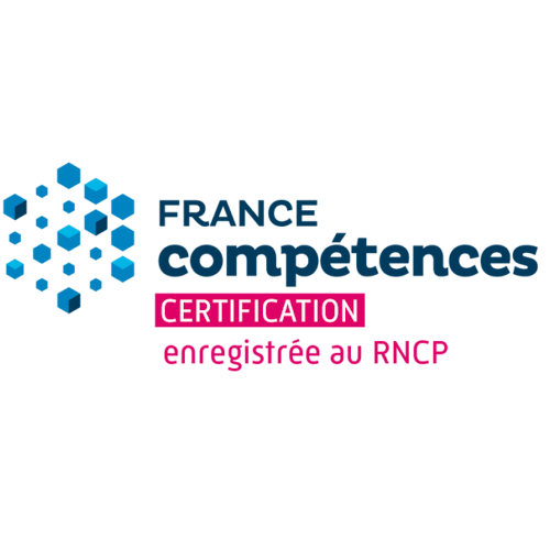 logo France compétences certification enregistrée au RNCP - Academie du coaching